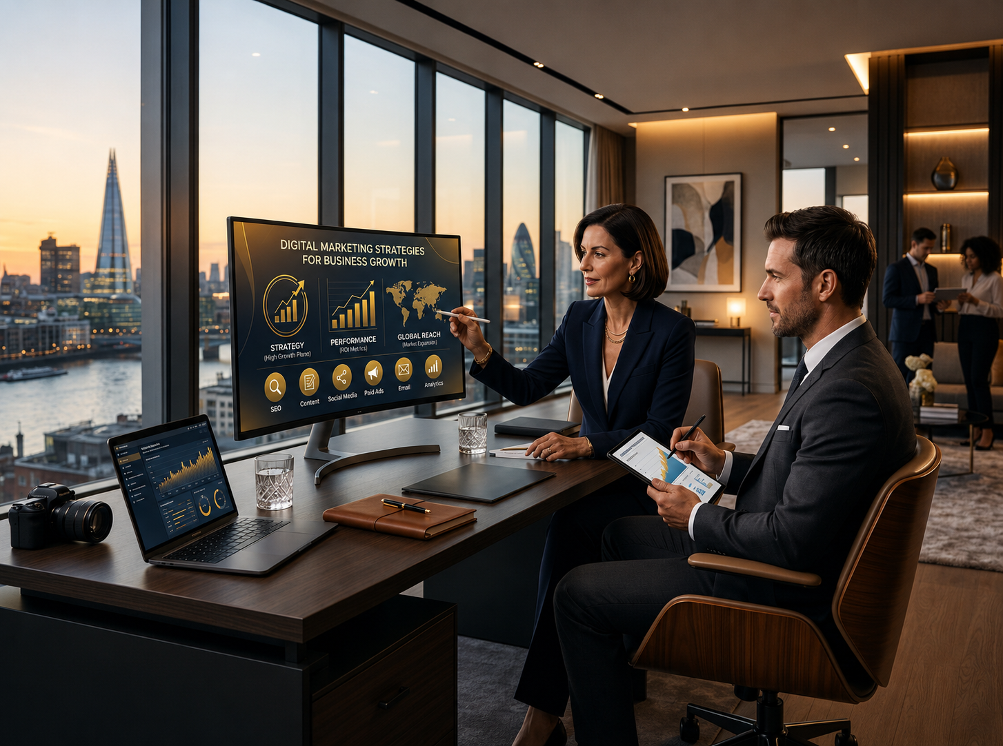 Modern website design for businesses